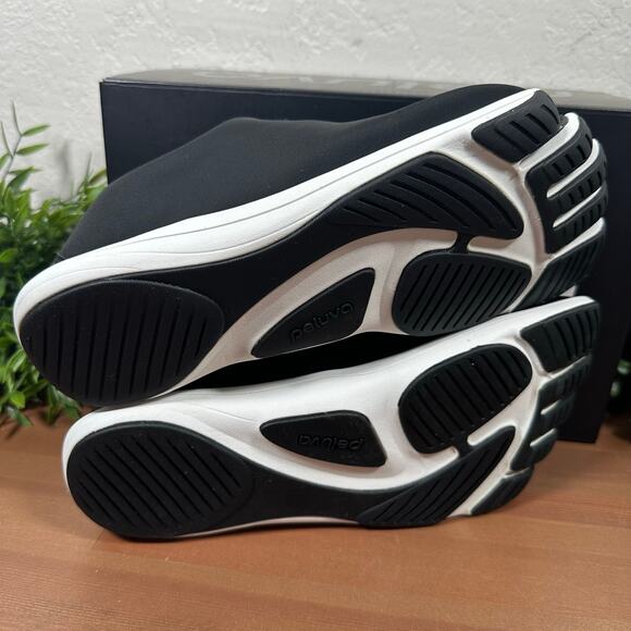 Peluva Men's Strand Lightweight Trainer Toe Barefoot Black Sneakers Size 9 - Picture 9 of 10